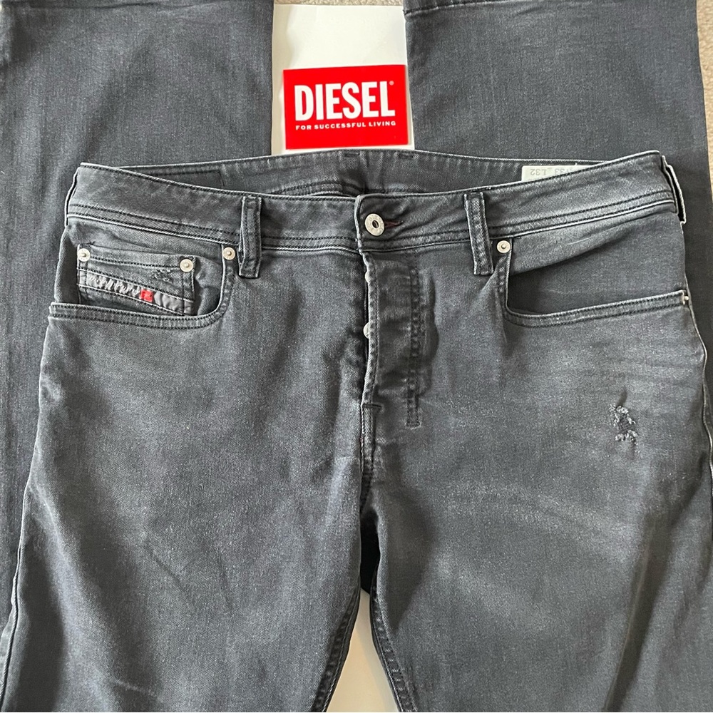 Diesel Button Fly Zatiny Jeans Waist 33 inches